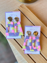 Load image into Gallery viewer, The Pansy Patch - Long Rectangle