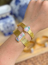 Load image into Gallery viewer, Marbled Summer Bangle - Teardrop