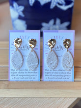 Load image into Gallery viewer, The White Rose - Teardrop