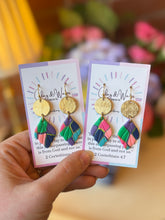 Load image into Gallery viewer, The Violet Garden - Small Teardrop & Fishhook