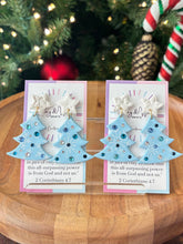 Load image into Gallery viewer, Rhinestone Christmas Tree - Winter Blue
