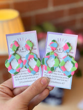 Load image into Gallery viewer, The Spring Bouquet - Scalloped Teardrop