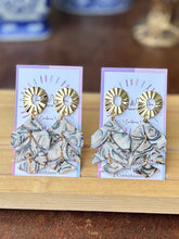 Load image into Gallery viewer, Marbled Golden Sand Collection - Triple Dangle