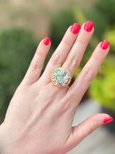 Load image into Gallery viewer, Colors of Christmas - Circle Ring
