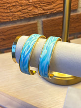 Load image into Gallery viewer, The Marble Aqua - Thick Bangle