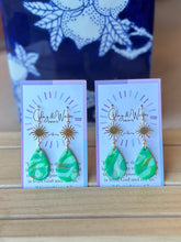 Load image into Gallery viewer, The Green Garden - Small Drop & Fishhook