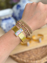 Load image into Gallery viewer, Shimmery Summer Statement Bangle