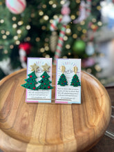 Load image into Gallery viewer, Rhinestone Christmas Tree - Small Blue, Red & Green Stones