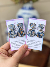 Load image into Gallery viewer, Marbled Navy Neutrals - Small Bell