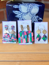 Load image into Gallery viewer, The Violet Garden - Small Teardrop & Fishhook