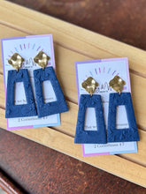 Load image into Gallery viewer, Statement Navy - Long Rectangle