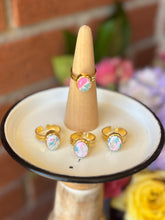 Load image into Gallery viewer, The Morning Glory - Small Oval Statement Ring