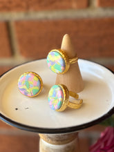 Load image into Gallery viewer, The Pastel Primrose - Circle Statement Ring
