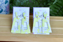 Load image into Gallery viewer, Butter Yellow Flowers - Long Rectangle
