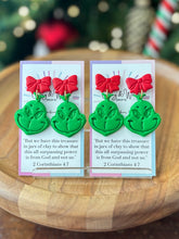 Load image into Gallery viewer, Grinchy Grinch - Red Bow