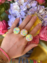 Load image into Gallery viewer, The Pastel Primrose - Circle Statement Ring