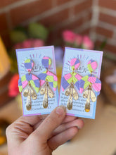 Load image into Gallery viewer, The Pansy Patch - Scalloped Half & Gold Leaf