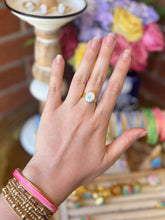 Load image into Gallery viewer, The Morning Glory - Small Oval Statement Ring