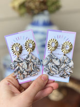 Load image into Gallery viewer, Marbled Golden Sand Collection - Triple Dangle