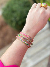 Load image into Gallery viewer, Colors of Christmas Collection - Thin Bangle