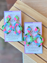 Load image into Gallery viewer, The Spring Bouquet - Scalloped Teardrop