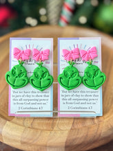 Load image into Gallery viewer, Grinchy Grinch - Hot Pink Bow