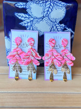 Load image into Gallery viewer, The Poppy Pink Collection - Scalloped & Gold Leaf