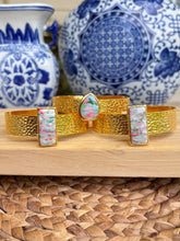 Load image into Gallery viewer, Marbled Summer Bangle - Teardrop