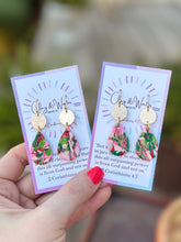 Load image into Gallery viewer, Pink Christmas Marble Mix - Drop &amp; Fishhook
