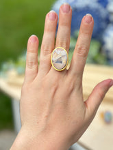 Load image into Gallery viewer, The Sandstone Collection - Statement Oval Ring
