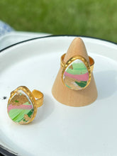 Load image into Gallery viewer, The Painted Meadow Collection - Teardrop Ring
