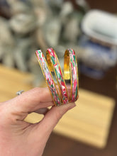 Load image into Gallery viewer, Colors of Christmas - Thin Bangle
