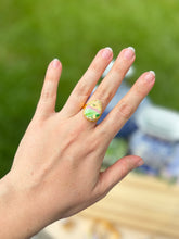 Load image into Gallery viewer, The Painted Meadow Collection - Teardrop Ring
