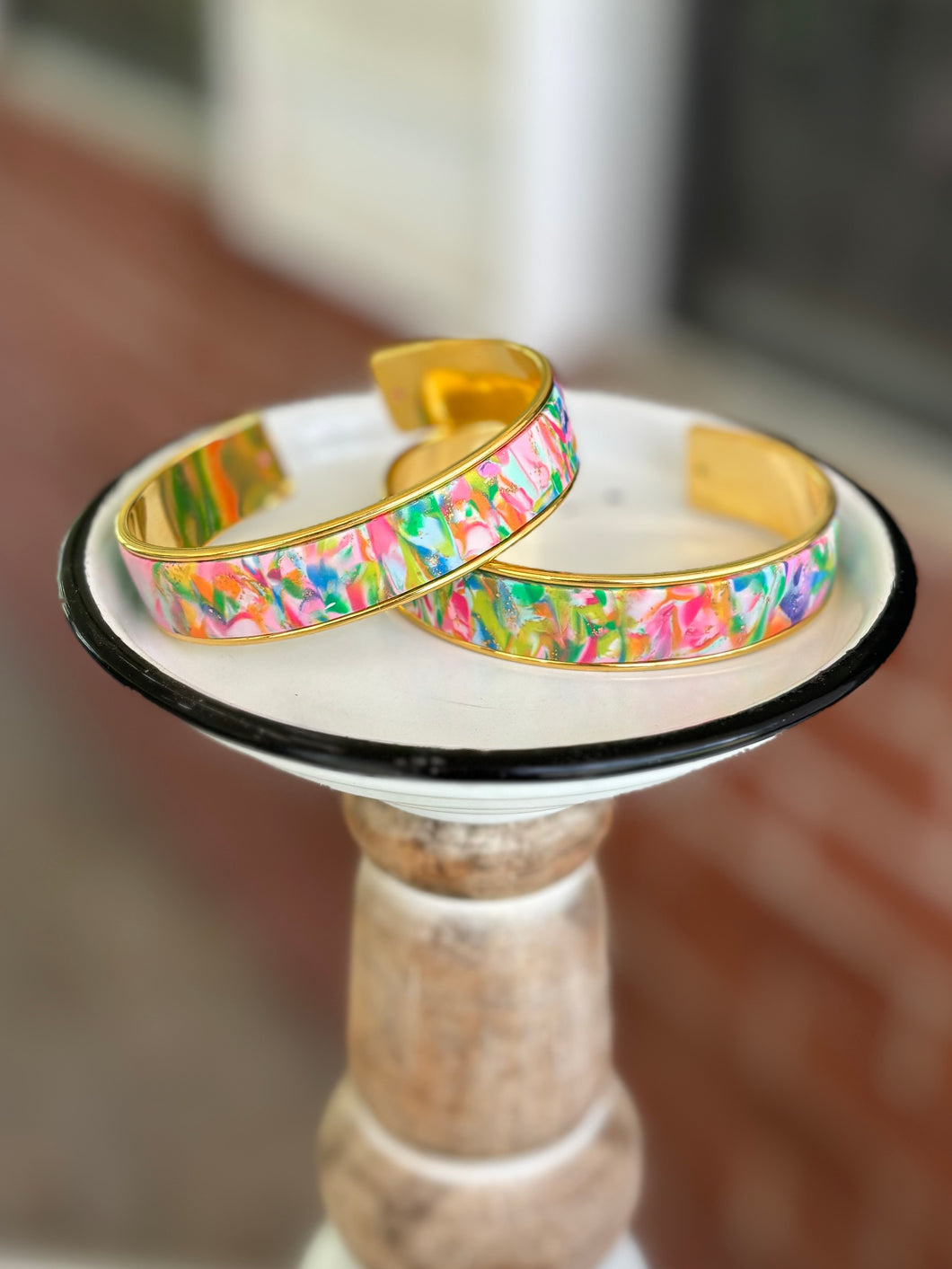 Colors of Summer Multi Bangle - Thick