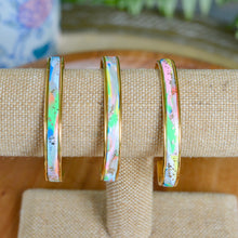 Load image into Gallery viewer, Bright Kaleidoscope Marbled Bangle
