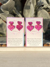Load image into Gallery viewer, Candied Hearts Collection - Dainty Fuchsia Heart
