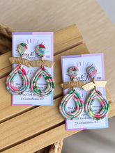 Load image into Gallery viewer, Shimmery Summer Collection - Teardrop Dangle
