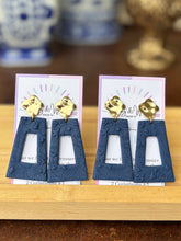 Load image into Gallery viewer, Statement Navy - Long Rectangle
