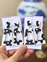 Load image into Gallery viewer, Black &amp; White Flowers - Long Rectangle
