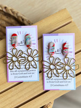 Load image into Gallery viewer, Cherry Red Collection - Brass Flower
