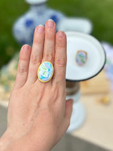 Load image into Gallery viewer, The Sea Glass Collection - Statement Oval Ring
