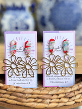 Load image into Gallery viewer, Cherry Red Collection - Brass Flower
