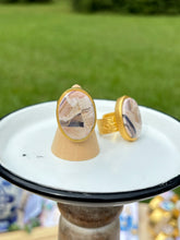 Load image into Gallery viewer, The Sandstone Collection - Statement Oval Ring
