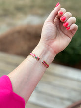 Load image into Gallery viewer, Colors of Christmas Collection - Thin Bangle
