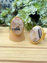 Load image into Gallery viewer, The Sandstone Collection - Statement Oval Ring
