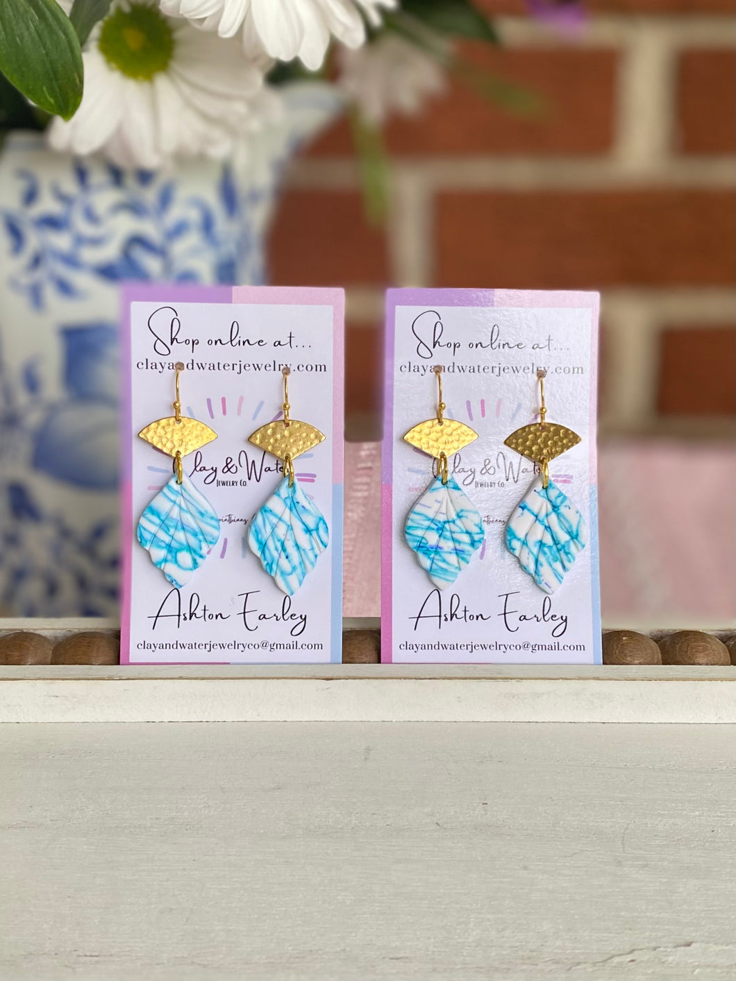 The Blue Skies Collection - Small Drop & Fishhook