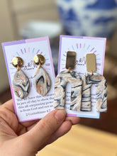 Load image into Gallery viewer, Marbled Golden Sand Collection - Teardrop
