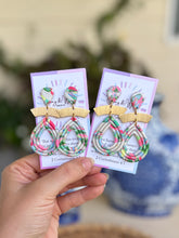 Load image into Gallery viewer, Shimmery Summer Collection - Teardrop Dangle

