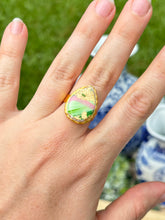 Load image into Gallery viewer, The Painted Meadow Collection - Teardrop Ring
