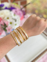 Load image into Gallery viewer, The Golden Skies Collection - Thick Cuff Bangle

